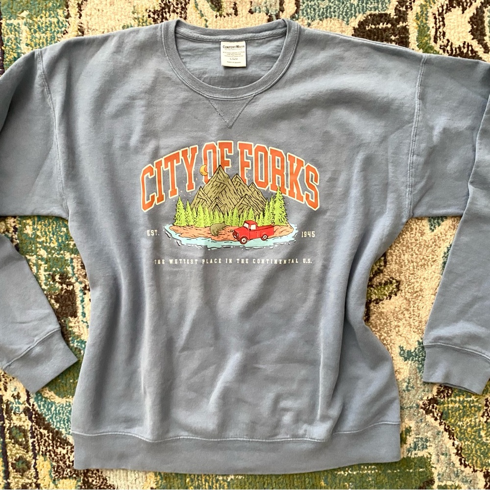 Twilight Forks Washington Sweater Hoodie